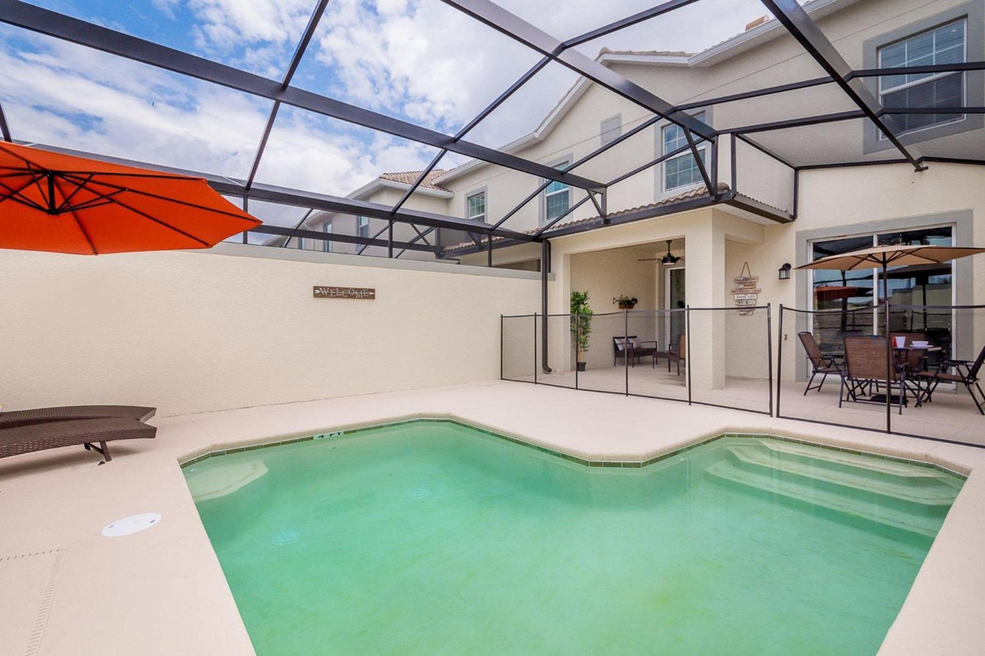 4929Gc Townhouse 4 Bedrooms & 3 Bathrooms + Pool Kissimmee Eksteriør bilde